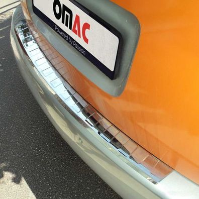 Ladekantenschutz Stoßstangenschutz für Dacia Lodgy 2012-2025 Edelstahl Silber
