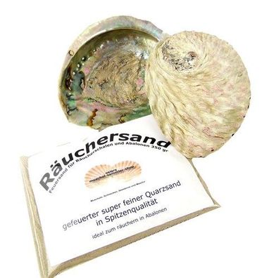 Räuchersand und Räucher-Abalone