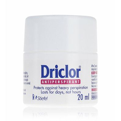 Driclor Antitranspirant Antitranspirant Roll-on 20ml Unisex
