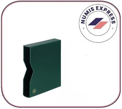 Leuchtturm 318866 Schutzkassette OPTIMA, Classic-Design, grün