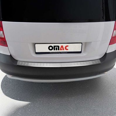 Ladekantenschutz Stoßstangenschutz für Skoda Yeti 2009-2013 Edelstahl Gebürstet