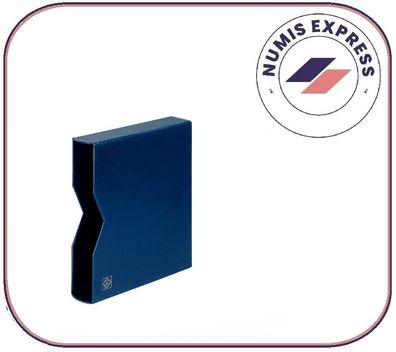 Leuchtturm 329363 Schutzkassette OPTIMA, Classic-Design, blau