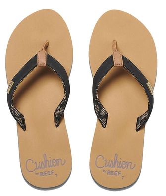 REEF Women Flip Flop Cushion Sands black/tan - Größe in US / EU: 9 / 40