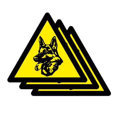 WAK-H Aufkleber >Wachhund< 3er