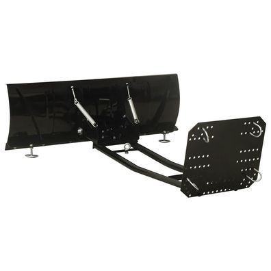 Schneepflug für ATV-Montage Schwarz 115x38cm, 5-fach verstellbar & pulverbeschichtet
