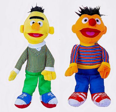 Sesamstraße - Bert & Ernie Set - Plüsch Plüschfigur 40 cm Groß