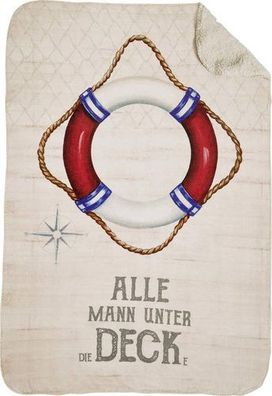 Kuscheldecke alle Mann unter Deck