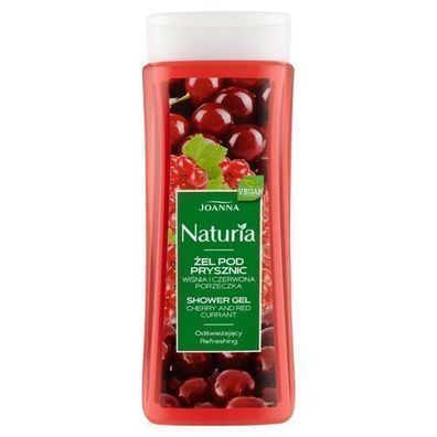 Joanna Duschgel Kirsch- und Rote Johannisbeere Duft, 300 ml