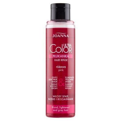 Joanna Ultra Color System Haarspuelung, Rosa, 150 ml