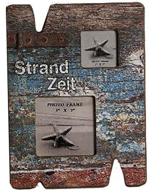 Bilderrahmen Strand Zeit