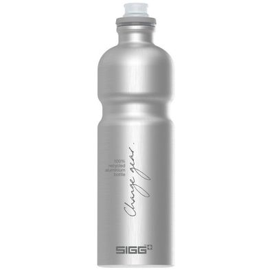 Sigg - 6006.30 - Trinkflasche - Move MyPlanet - Silber - 0,75 L