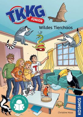 TKKG Junior, 4, Wildes Tierchaos | Christine Haas | Buch | 80 S. | Deutsch