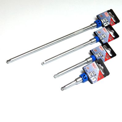 Kippverlängerung Antrieb 6,3 mm (1/4") Knarrenverlängerung 50 - 250 mm nach Wahl