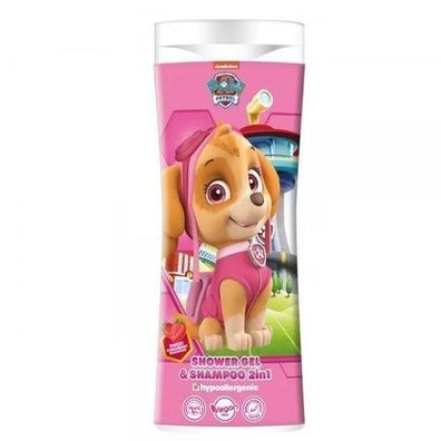 Paw Patrol Skye 2-in-1 Duschgel & Shampoo, Erdbeere, 300ml