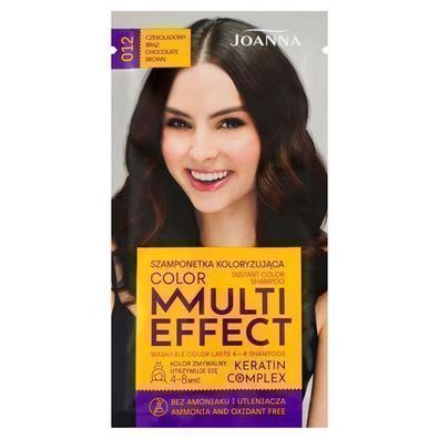 Joanna Multipflege Shampoobar Schokoladenbraun 35g - Natuerliche Glanzpflege
