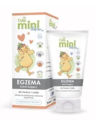 Cutis Mini Derm Beruhigende Ekzemcreme, 75 ml - Pflegende Lotion fuer empfindlich