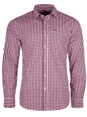 Trachtenhemd 951 bordeaux