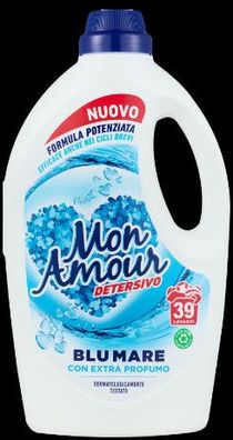 Paglieri Mon Amour Flüssigwaschmittel Blu Mare für 39 Waschladungen 1,56l