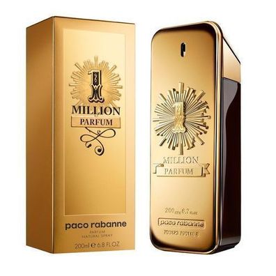 Paco Rabanne 1 Million Parfum, Eau de Parfum Spray, 200 ml Herren-Duft
