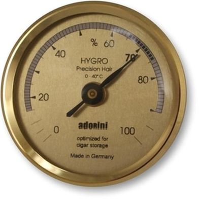adorini Haarhygrometer gold