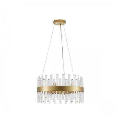 Nova Luce 9695218 CROWN Pendelleuchte 55cm Satin Gold G9