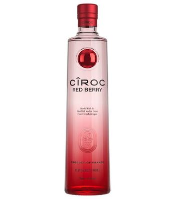 Cîroc Red Berry Flavoured Vodka (37,5 % vol., 0,7 Liter)