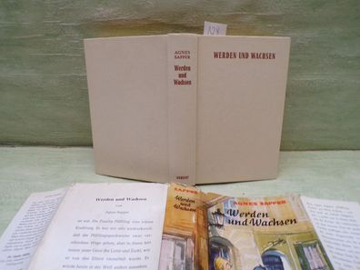 Agnes Sapper Werden und Wachsen Gundert Leinen SU 1967 Gerhard Pallasch