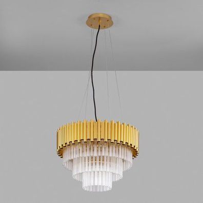 Nova Luce 9824081 Magnolia Pendelleuchte 6-flammig Gold E14