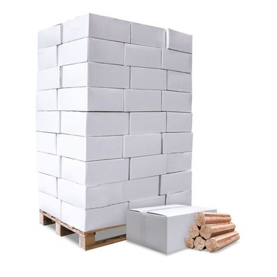 Heizfuxx BBQ-Buchenholzbriketts 18kg x 54 Gebinde 972kg Palette