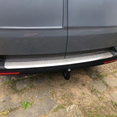 2015-2024 VW T6 T6.1 Transporter Doppeflügel Ladekantenschutz Chrom Gebürstet