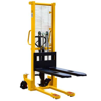 Hochhubwagen Handstapler Hydraulik PU 1,0t / 1000kg Hub 1,6m / 1600mm NEU