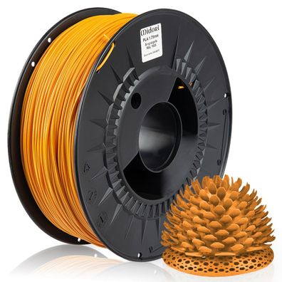 3 x MIDORI® 3D Drucker 1,75mm PLA Filament 1kg Spule Rolle Premium Signalgelb RAL1003