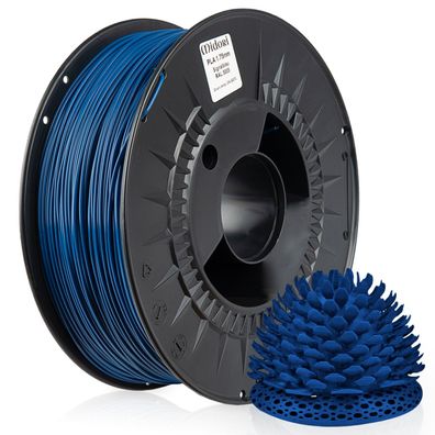 3 x MIDORI® 3D Drucker 1,75mm PLA Filament 1kg Spule Rolle Premium Signalblau RAL5005
