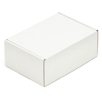 200 Faltschachteln 220 x 160 x 90 mm Post Versandkartons Wellpappe Kartons weiß