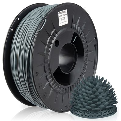 20 x MIDORI® 3D Drucker 1,75mm PETG Filament 1kg Spule Rolle Premium Signalgrau RAL70