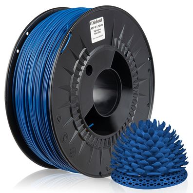 MIDORI® 3D Drucker 1,75mm PETG Filament 1kg Spule Rolle Premium Signalblau RAL5005