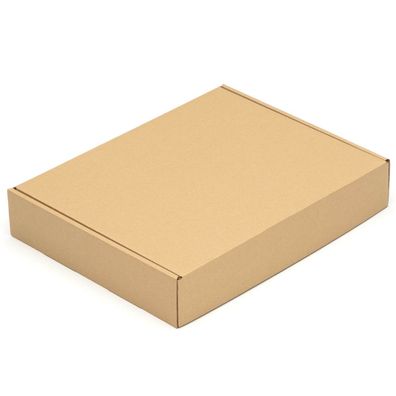 5 Faltschachteln 500 x 400 x 90 mm Post Versandkartons Wellpappe Kartons braun