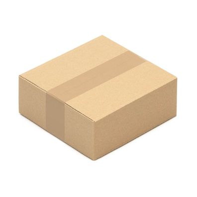 250 Faltkartons 200 x 200 x 80 mm Kartons 20 x 20 x 8 cm Versandkartons Wellpappe