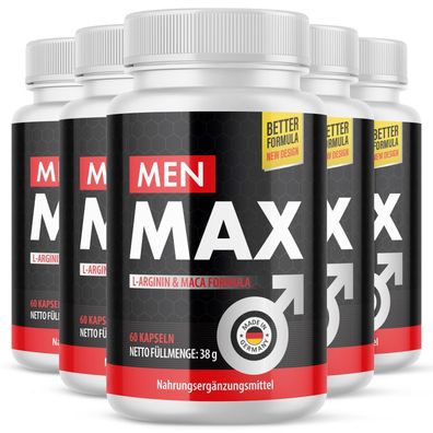 Men Max Kapseln | für den aktiven Mann | 60 Kapseln