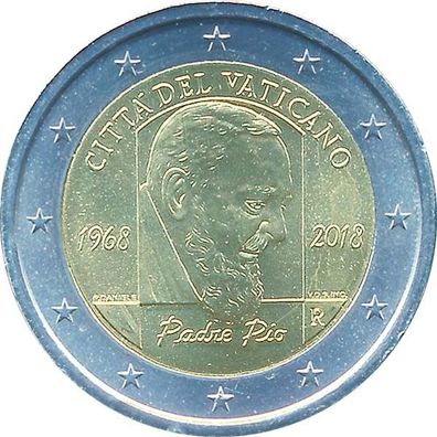 Vatikan 2 Euro 2018 - Pater Pius*
