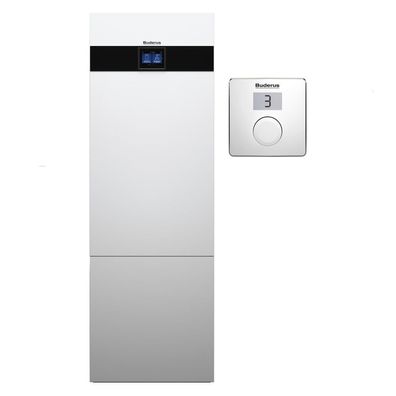 Buderus Paket Sole Wärmepumpe Logaplus WSW186i T2 WSW186i-6 T180 MX400