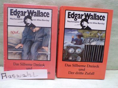 Edgar Wallace Alex Barclay silberne Dreieck Der dritte Zufall Mann der zweimal starb