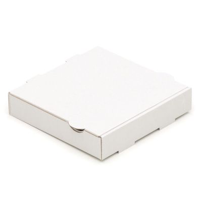 7200 Pizzakartons 220 x 220 x 40 mm Pizzaschachteln Blanko Verpackungen weiß