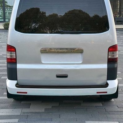 2003-2015 VW T5 Transporter Ladekantenschutz Stoßstangenschutz Schwarz Glanz