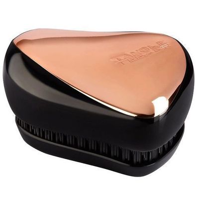 Tangle Teezer Compact Styler Haarbuerste - Rose Gold Schwarz - Perfekte Entwirrun