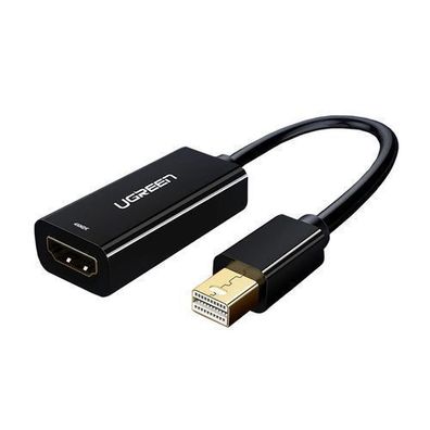 Ugreen Mini DisplayPort zu HDMI Adapter, Full HD, Schwarz