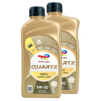 Total Quartz Ineo Longlife 5W-30 2x1 Liter