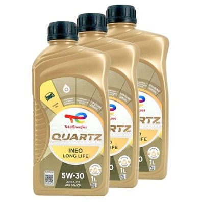 Total Quartz Ineo Longlife 5W-30 3x1 Liter
