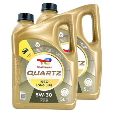 Total Quartz Ineo Longlife 5W-30 2x5 Liter