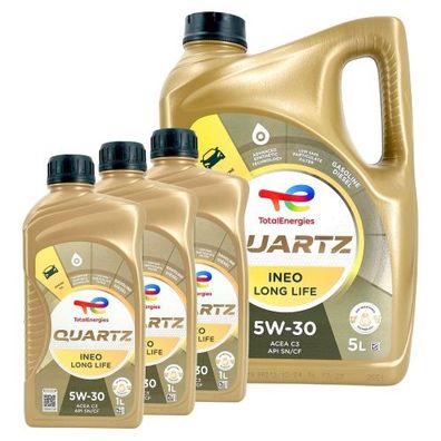 Total Quartz Ineo Longlife 5W-30 5 + 3 Liter
